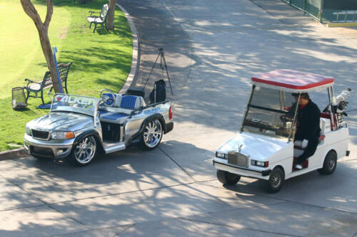 BMW_and_Rolls_Royce_golfcarts