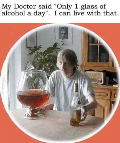 1 glass a day