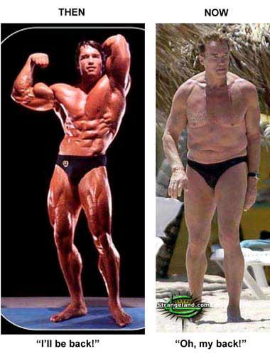 Arnold - before and after