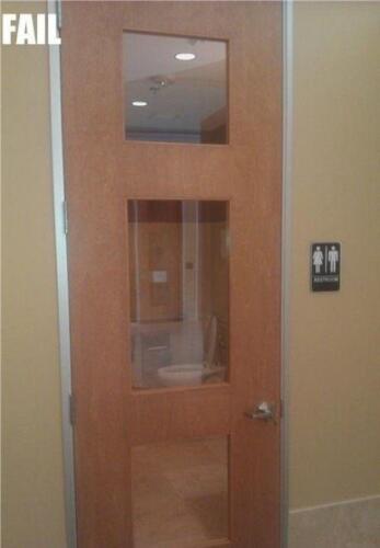 Bathroom Privacy Fail