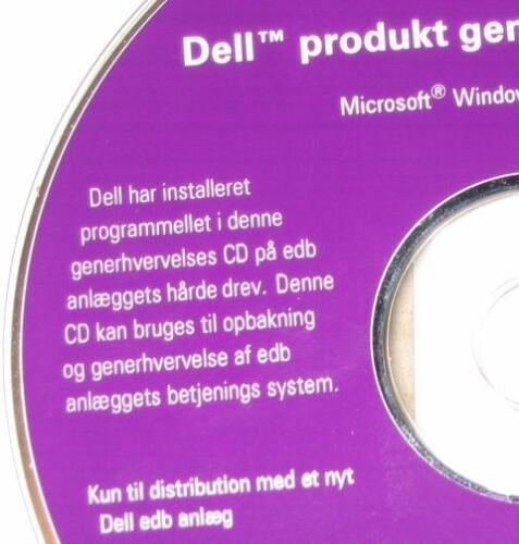 Dell generhvervelses cd