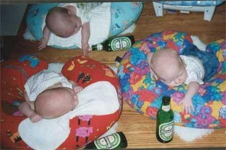 Drunk babies