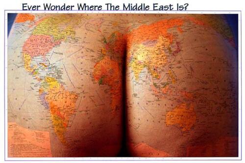 Ever wonder where the middle east is