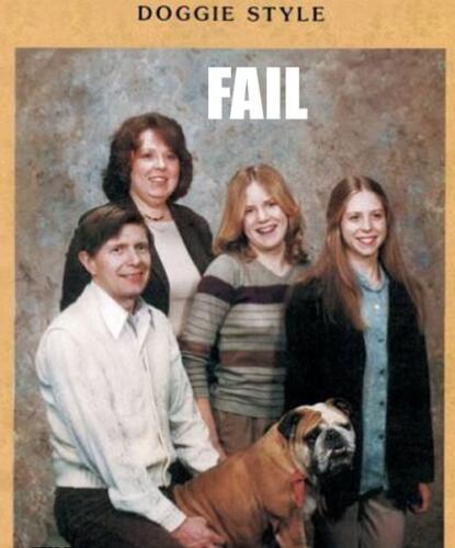 Family Photo Fail