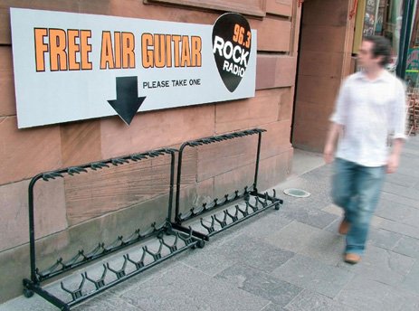 Free air guitar