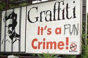 Grafitti its a crime