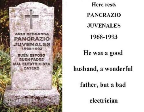 Gravestone in Mexico 2