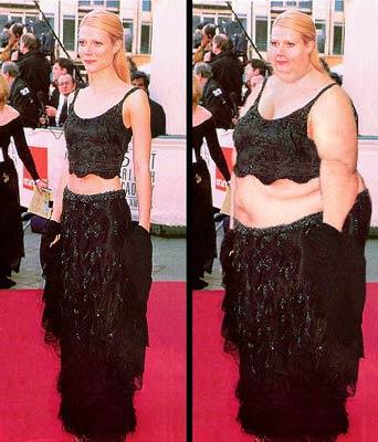 Gwenith Paltrow skinny-fat