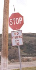 Stop or not