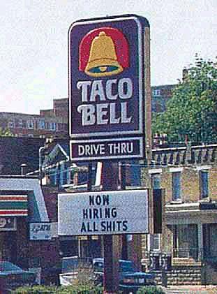 Taco Bell hiring