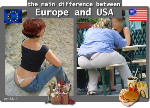 The main difference between Europe and USA