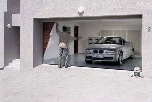 Tired of your garage 01 - posters for garage door