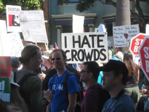 hate crowds
